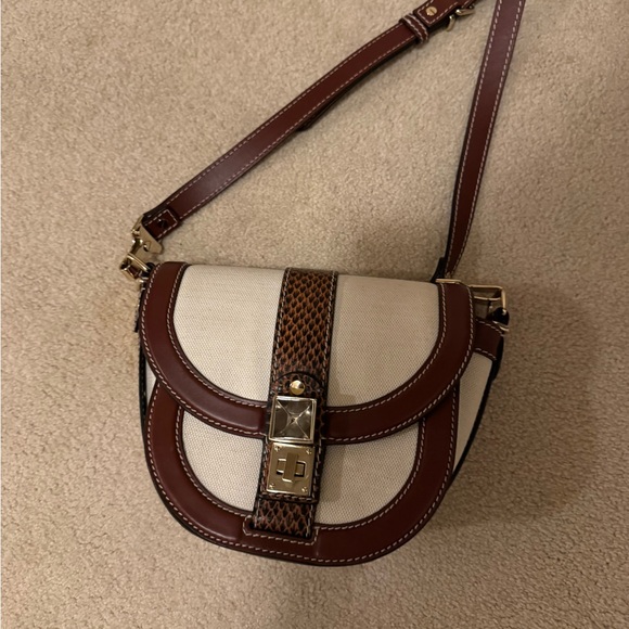 PROENZA SCHOULER Canvas Leather Trimmed Crossbody - Picture 9 of 11